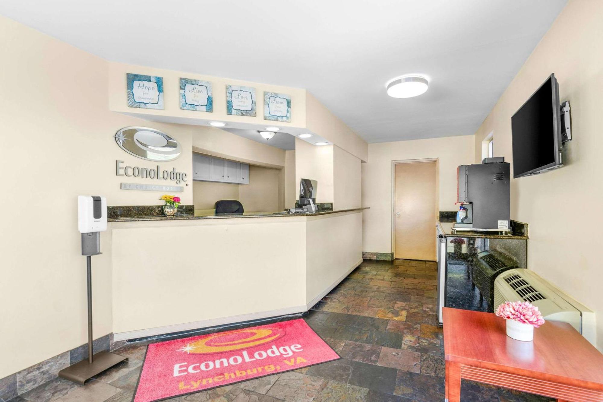 Econo Lodge Lynchburg South Esterno foto